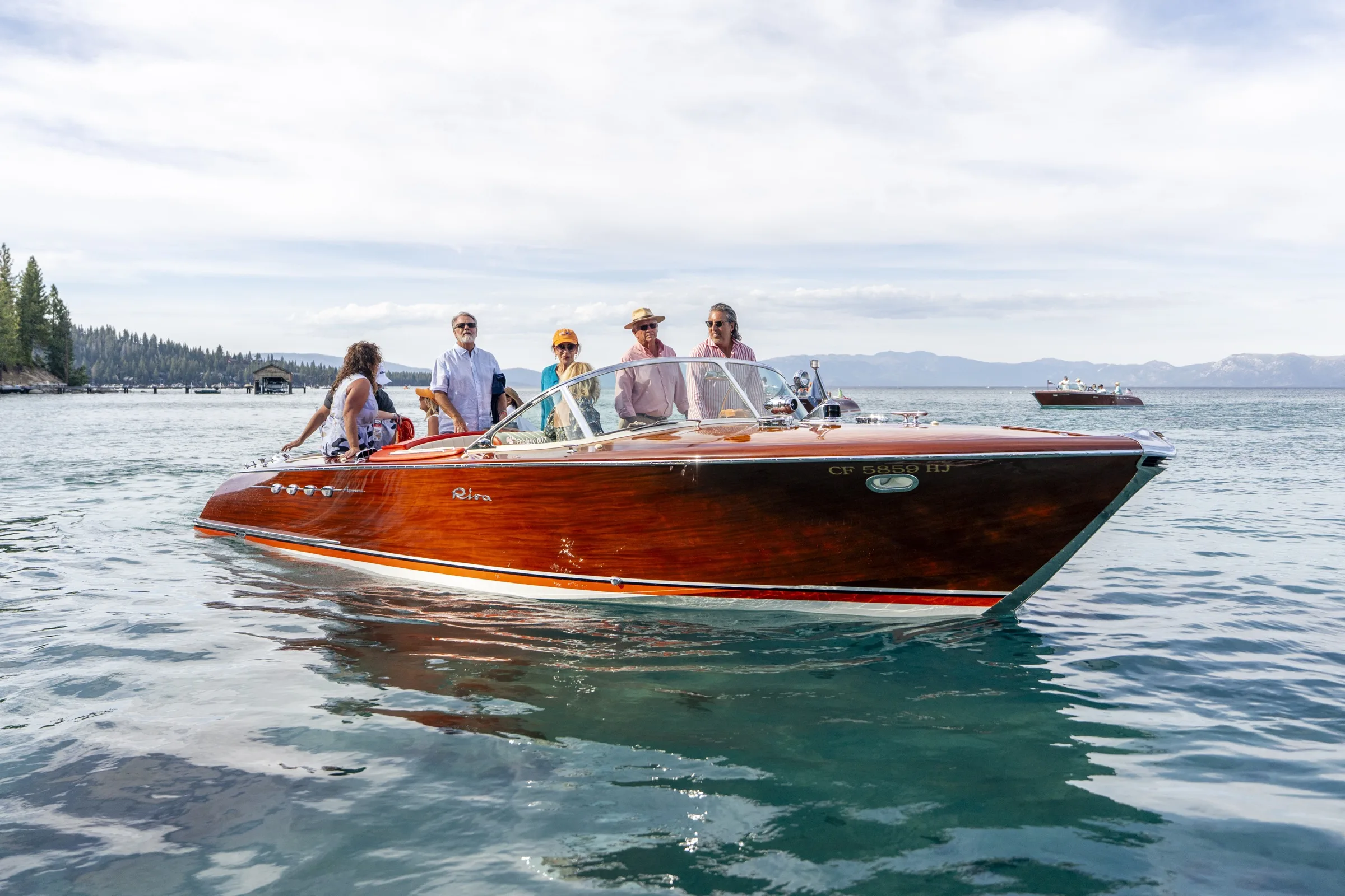 Classic Riva on Lake Tahoe